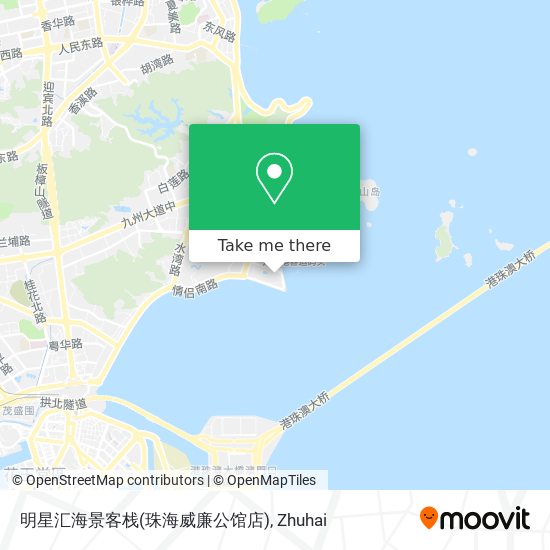 明星汇海景客栈(珠海威廉公馆店) map