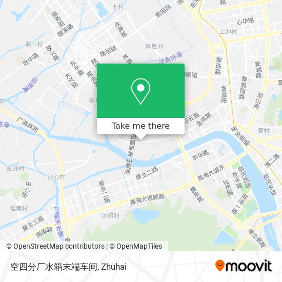 空四分厂水箱末端车间 map