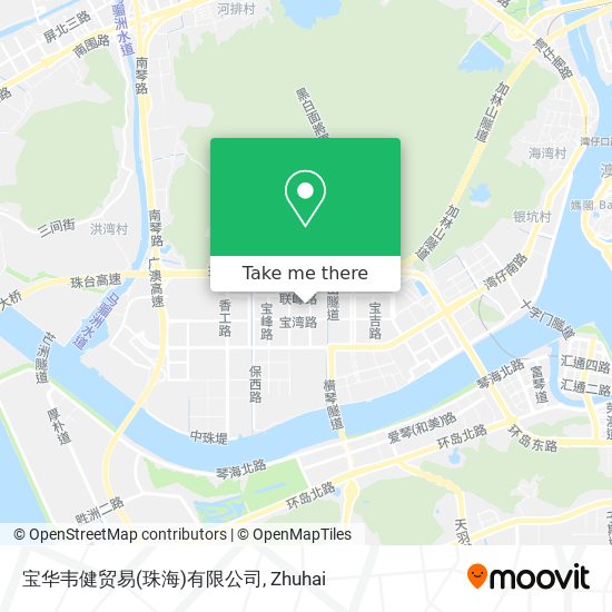 宝华韦健贸易(珠海)有限公司 map