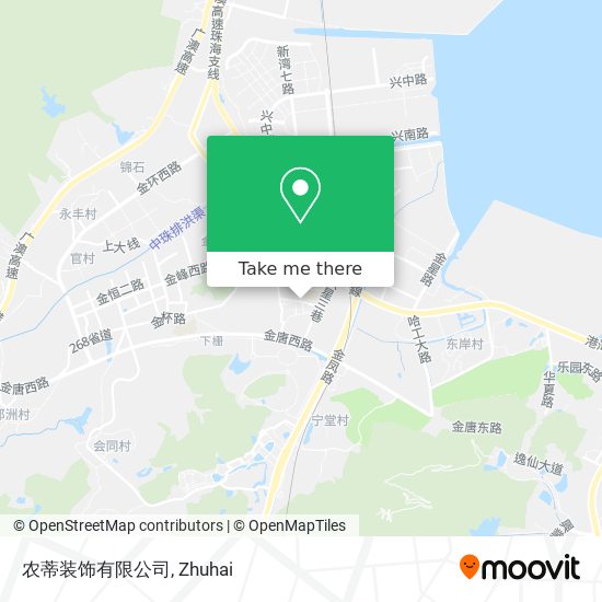 农蒂装饰有限公司 map
