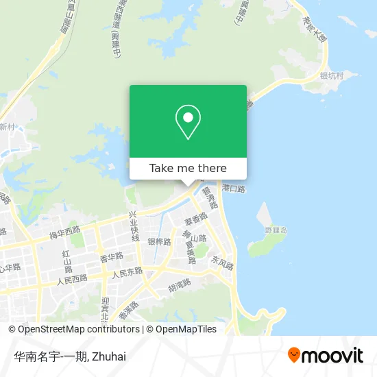 华南名宇-一期 map