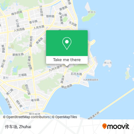 停车场 map