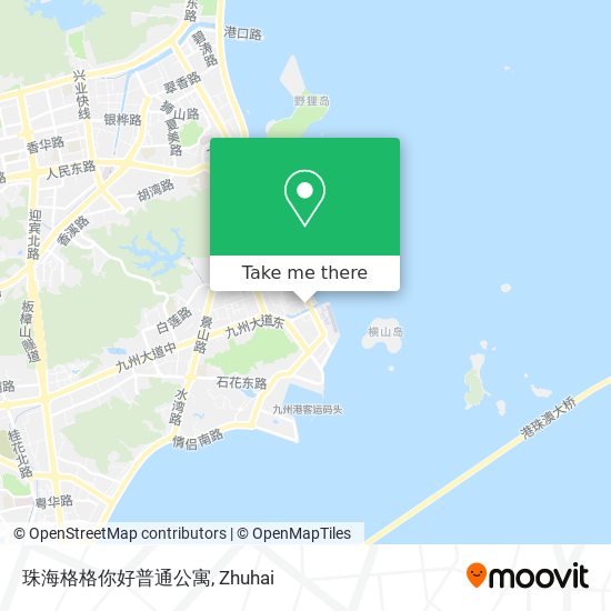 珠海格格你好普通公寓 map