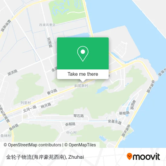 金轮子物流(海岸豪苑西南) map