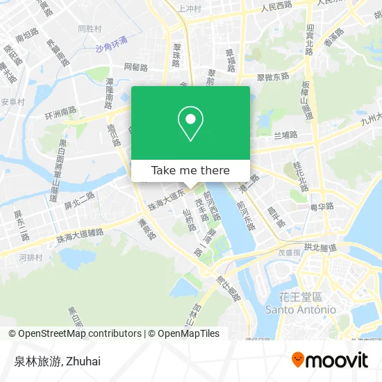 泉林旅游 map