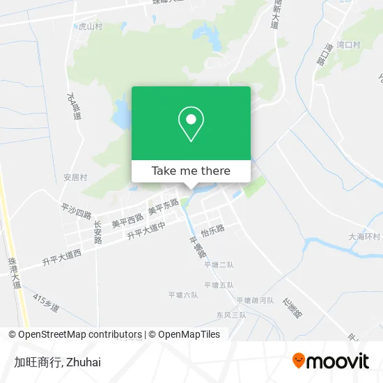 加旺商行 map
