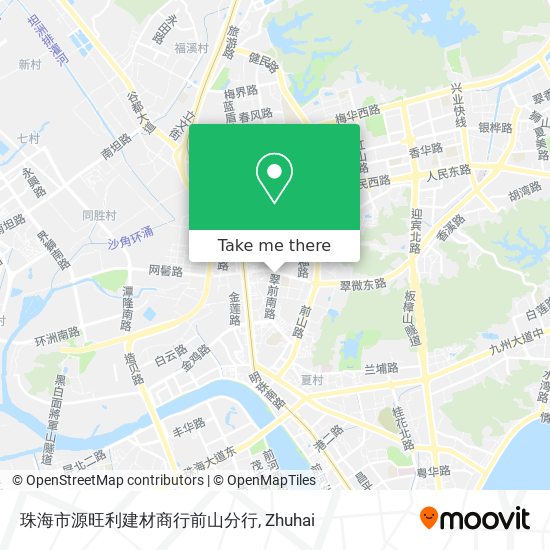 珠海市源旺利建材商行前山分行 map