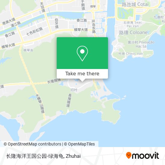 长隆海洋王国公园-绿海龟 map