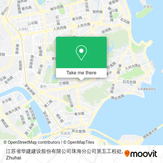 江苏省华建建设股份有限公司珠海分公司第五工程处 map