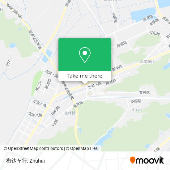 楷达车行 map