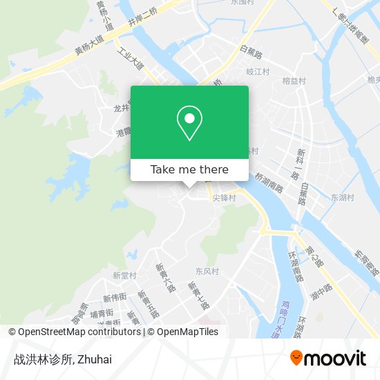 战洪林诊所 map