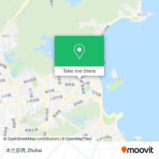 木兰苏绣 map