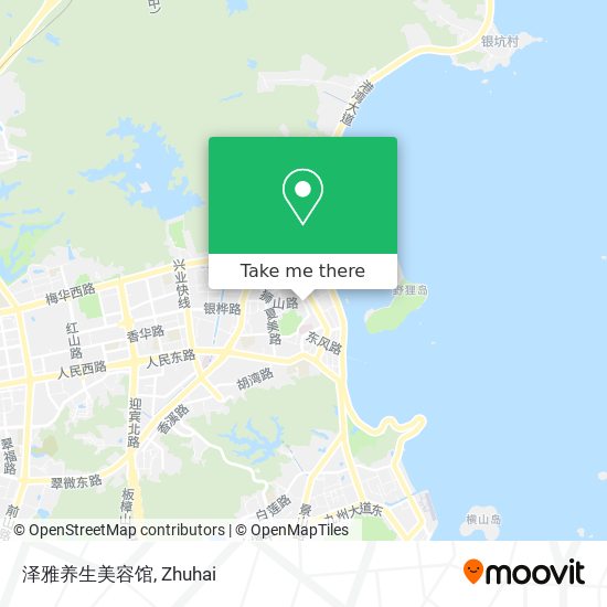 泽雅养生美容馆 map