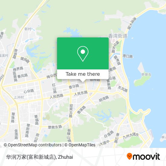 华润万家(富和新城店) map