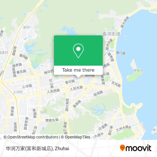华润万家(富和新城店) map