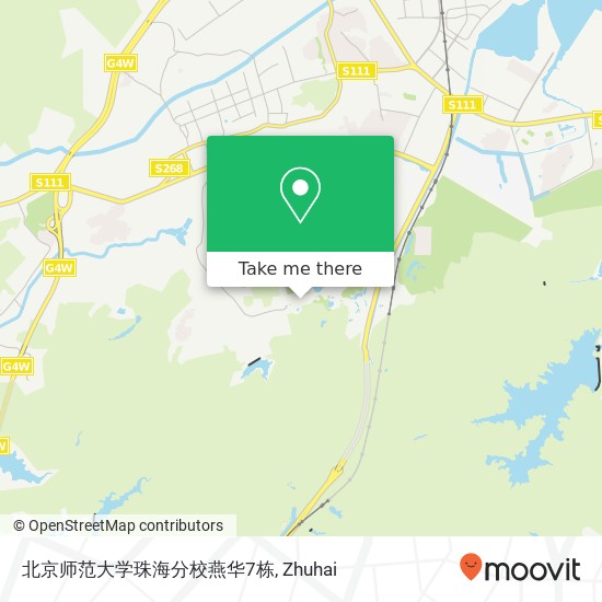 北京师范大学珠海分校燕华7栋 map