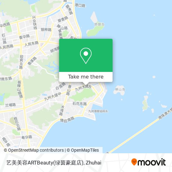 艺美美容ARTBeauty(绿茵豪庭店) map