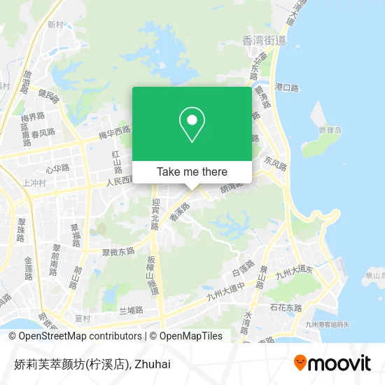 娇莉芙萃颜坊(柠溪店) map
