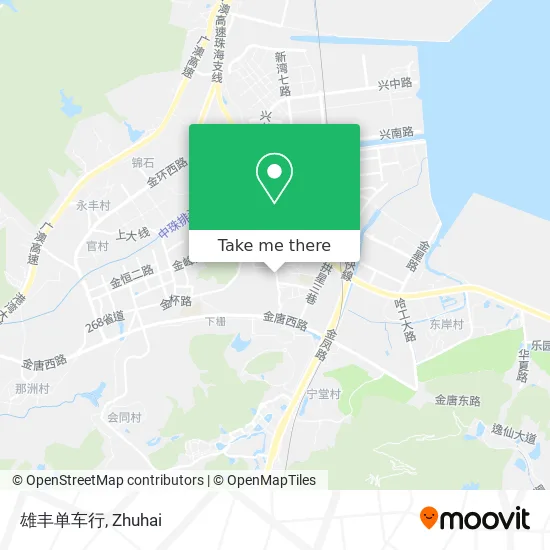 雄丰单车行 map