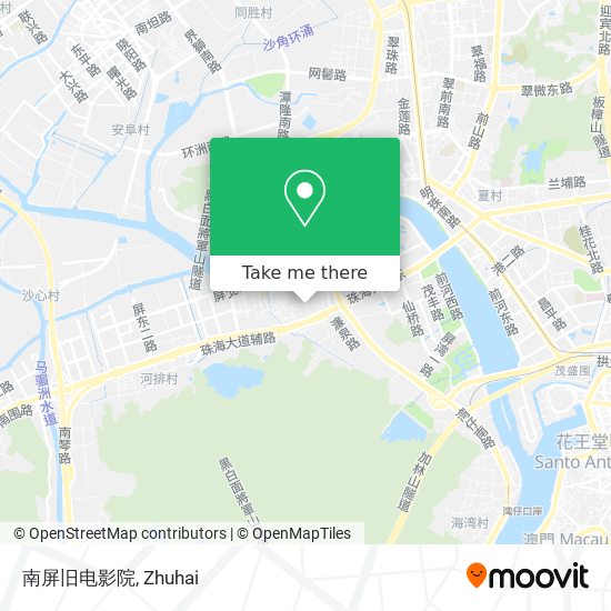 南屏旧电影院 map