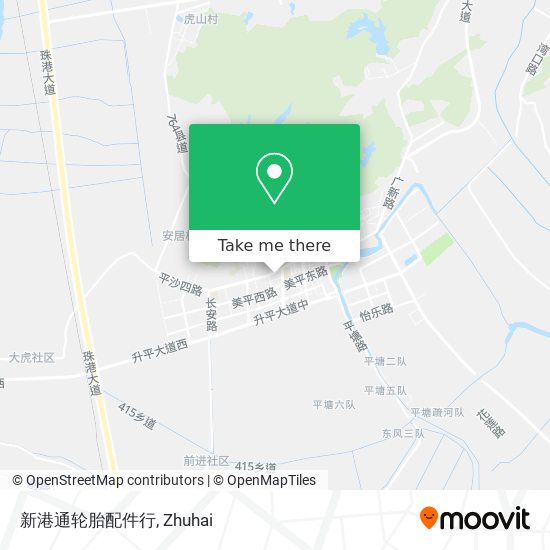 新港通轮胎配件行 map