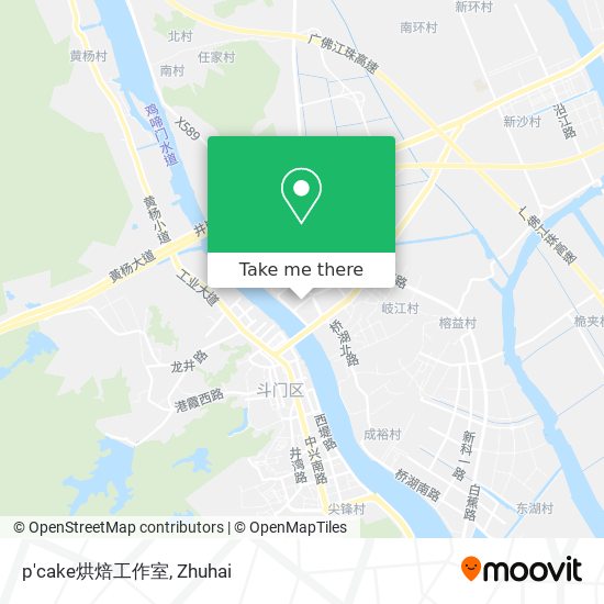 p'cake烘焙工作室 map