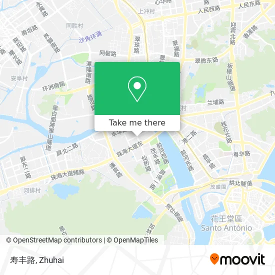 寿丰路 map