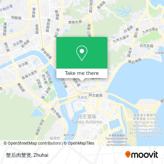 蟹后肉蟹煲 map
