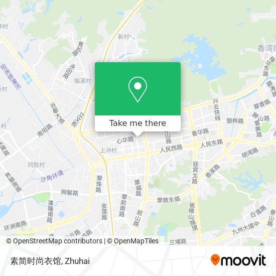 素简时尚衣馆 map