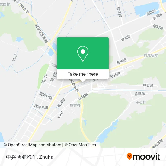 中兴智能汽车 map