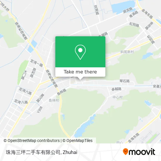 珠海三坪二手车有限公司 map