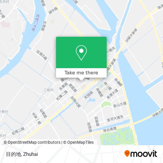 目的地 map