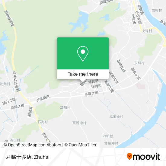 君临士多店 map