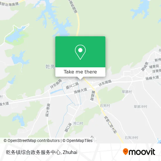 乾务镇综合政务服务中心 map