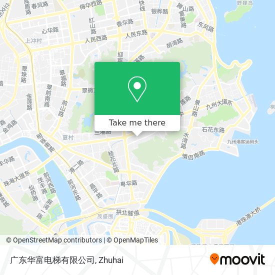 广东华富电梯有限公司 map