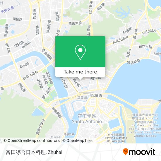 富田综合日本料理 map