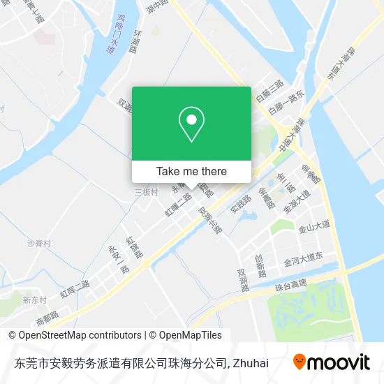 东莞市安毅劳务派遣有限公司珠海分公司 map