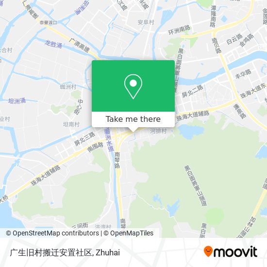 广生旧村搬迁安置社区 map