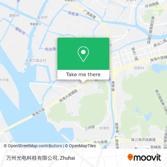 万州光电科枝有限公司 map