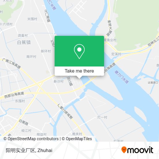 阳明实业厂区 map