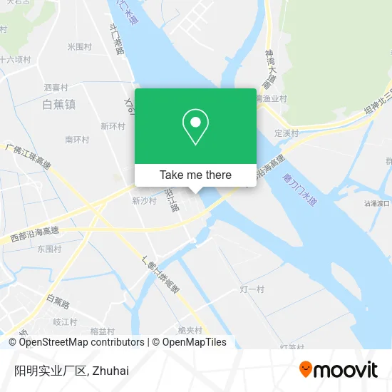 阳明实业厂区 map