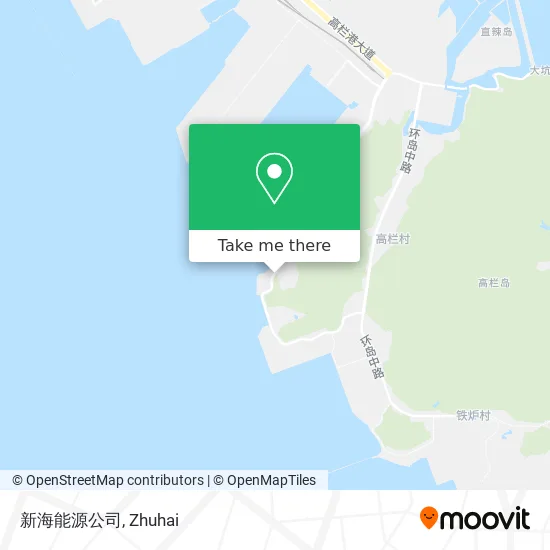 新海能源公司 map