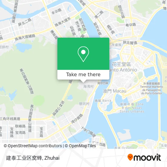建泰工业区窝蜂 map