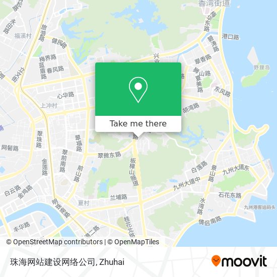 珠海网站建设网络公司 map