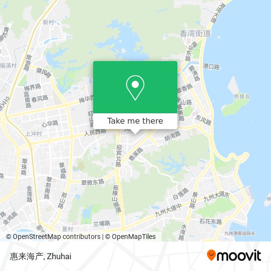 惠来海产 map