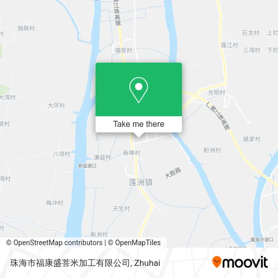 珠海市福康盛菩米加工有限公司 map