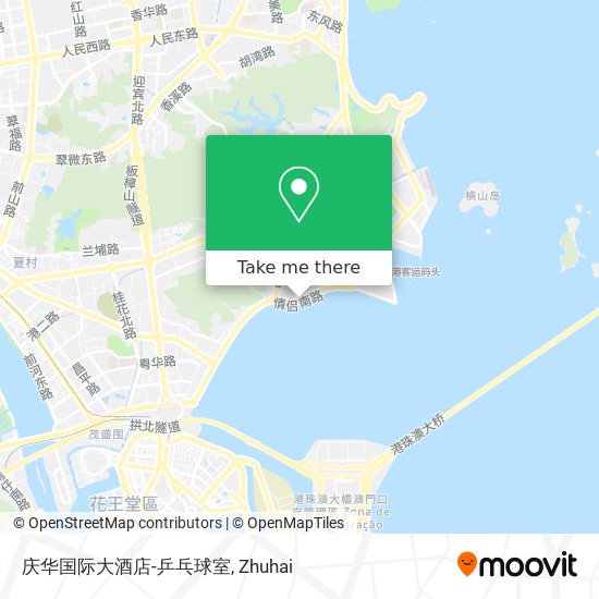 庆华国际大酒店-乒乓球室 map