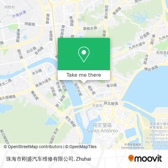 珠海市刚盛汽车维修有限公司 map