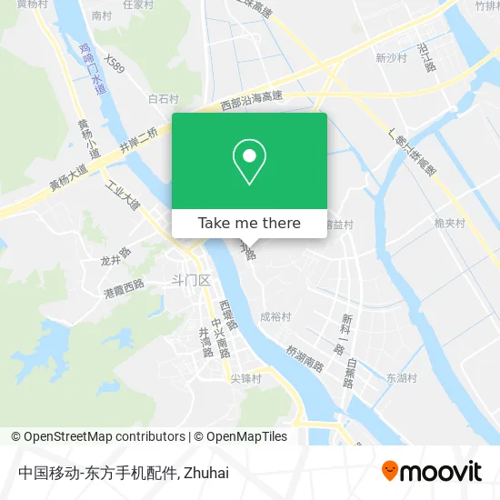 中国移动-东方手机配件 map