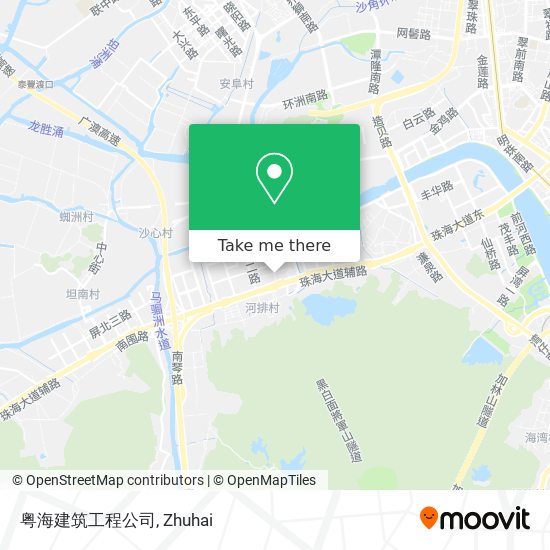 粤海建筑工程公司 map